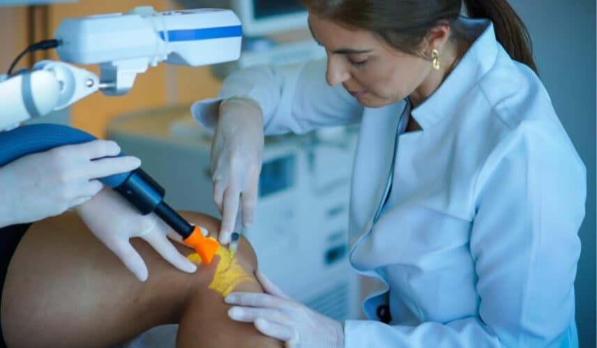 Escleroterapia para varizes